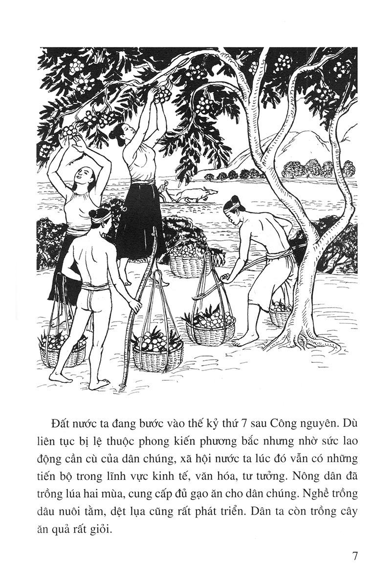 lịch sử việt nam bằng tranh - tập 9 - mai hắc đế - bố cái đại vương (tái bản 2024) - Ảnh 2