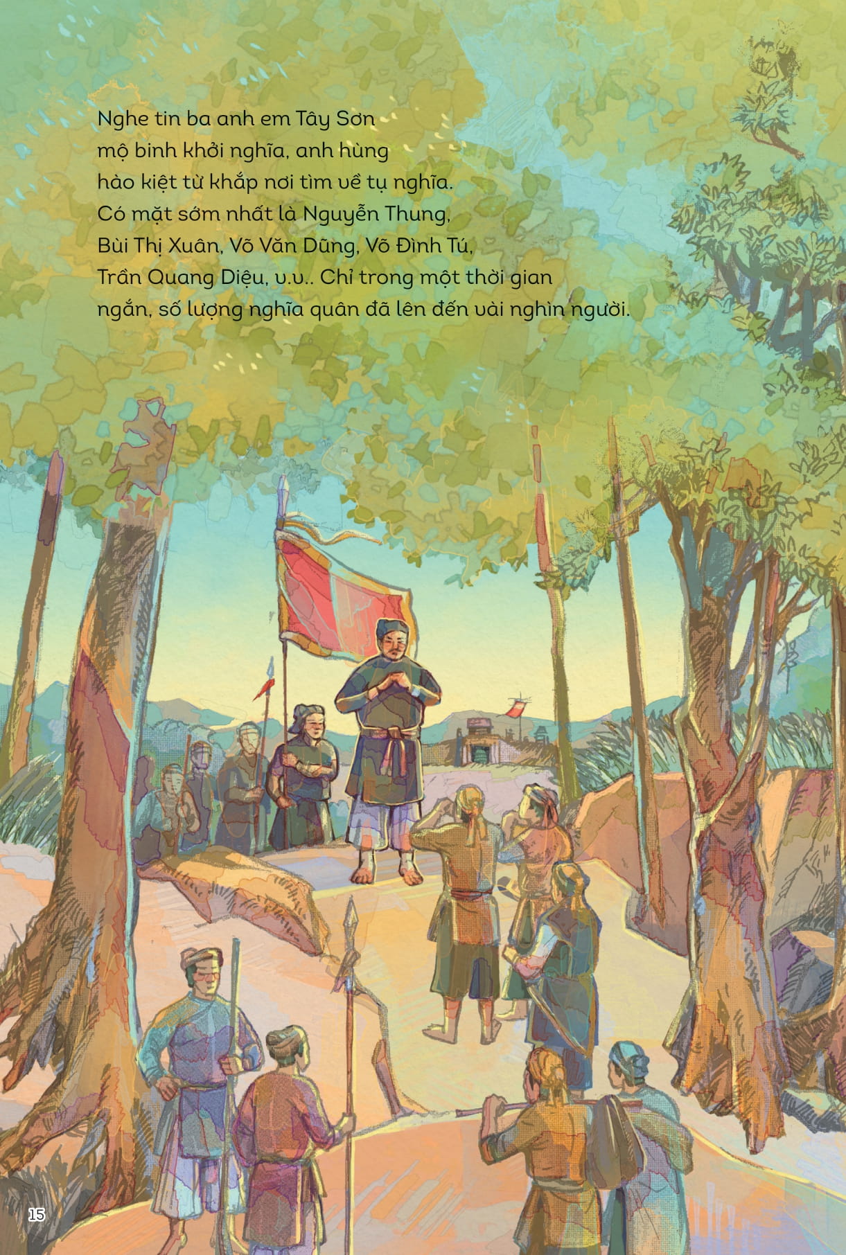 Lịch Sử Việt Nam Bằng Tranh - Tây Sơn Khởi Nghiệp - Bản Màu - Ảnh 15