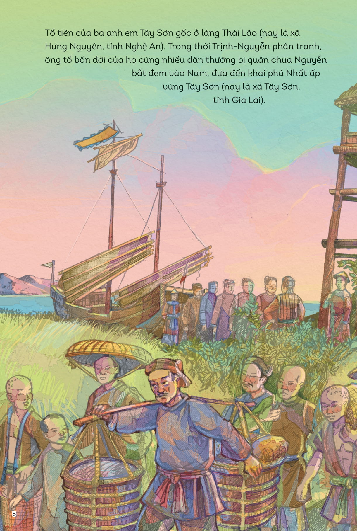 Lịch Sử Việt Nam Bằng Tranh - Tây Sơn Khởi Nghiệp - Bản Màu - Ảnh 5