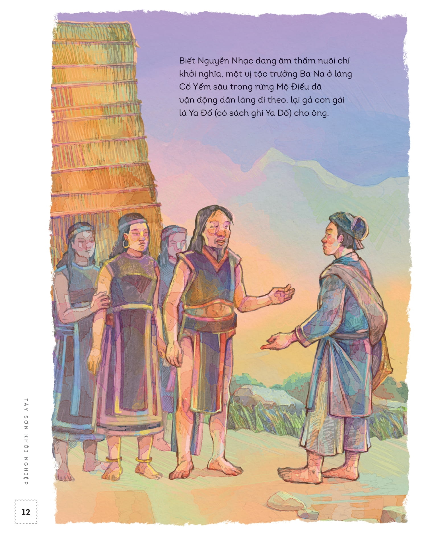 Lich Su Viet Nam Bang Tranh - Tay Son Khoi Nghiep - Ban Mau - Bia Cung - Ảnh 12