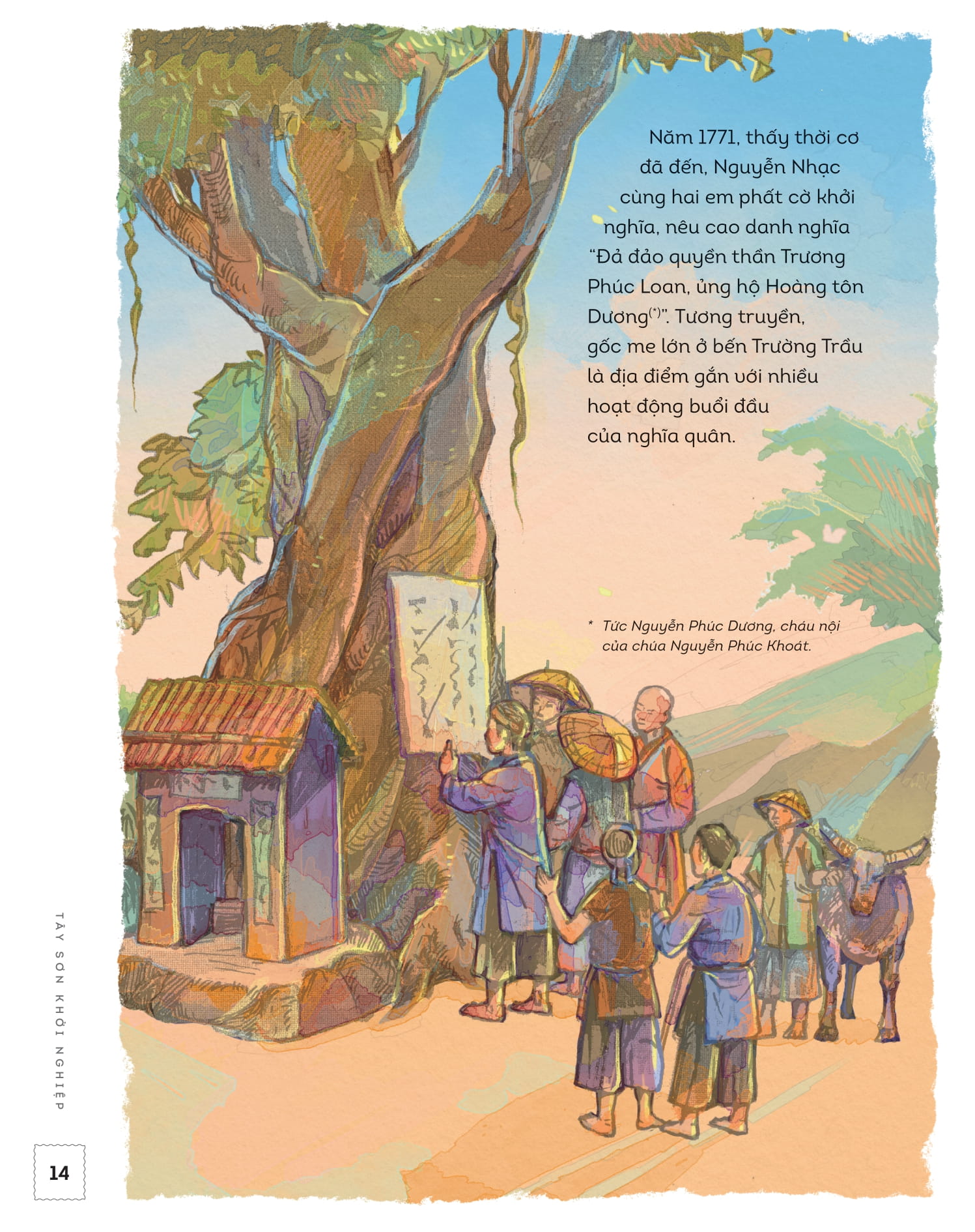 Lich Su Viet Nam Bang Tranh - Tay Son Khoi Nghiep - Ban Mau - Bia Cung - Ảnh 14