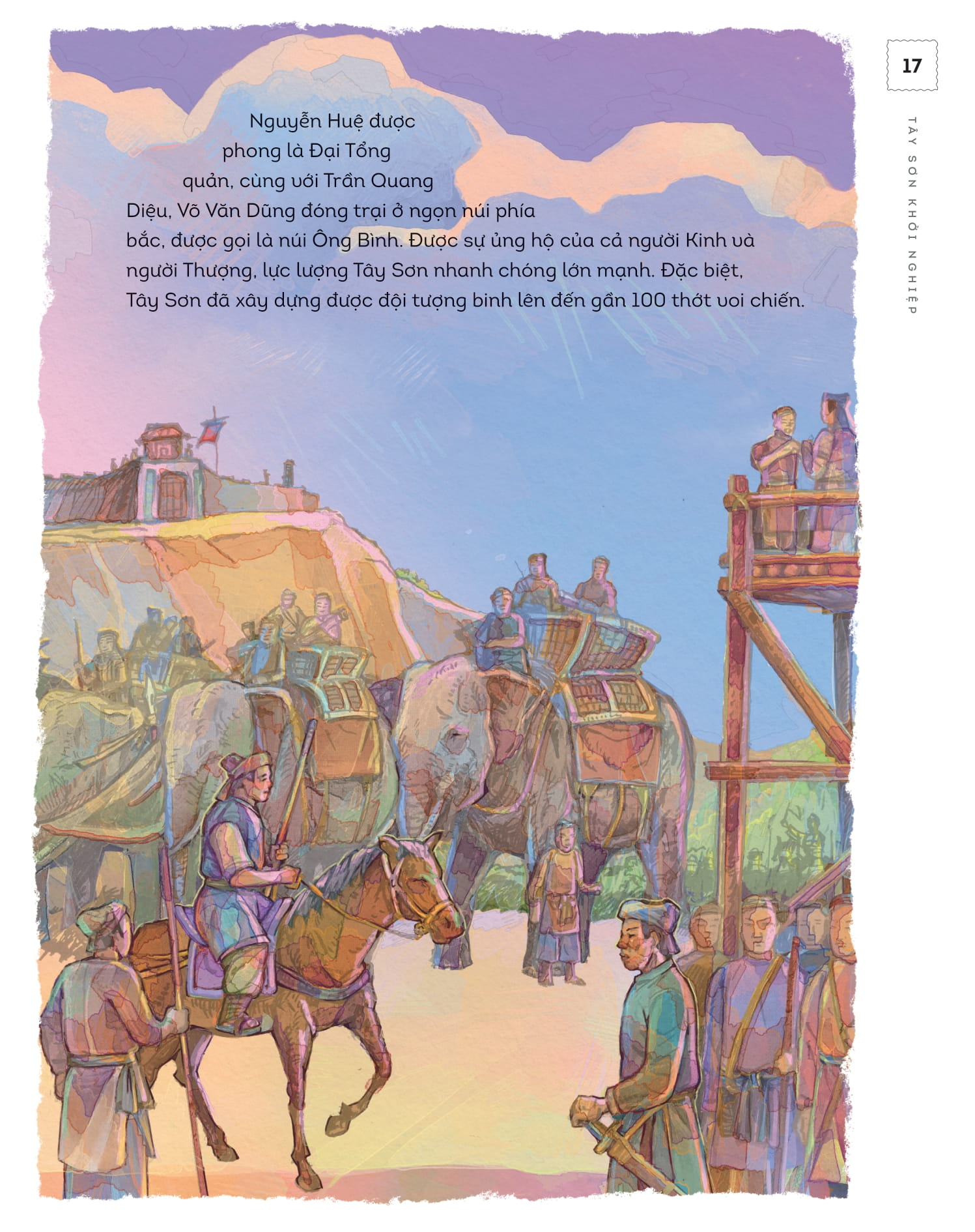 Lich Su Viet Nam Bang Tranh - Tay Son Khoi Nghiep - Ban Mau - Bia Cung - Ảnh 17