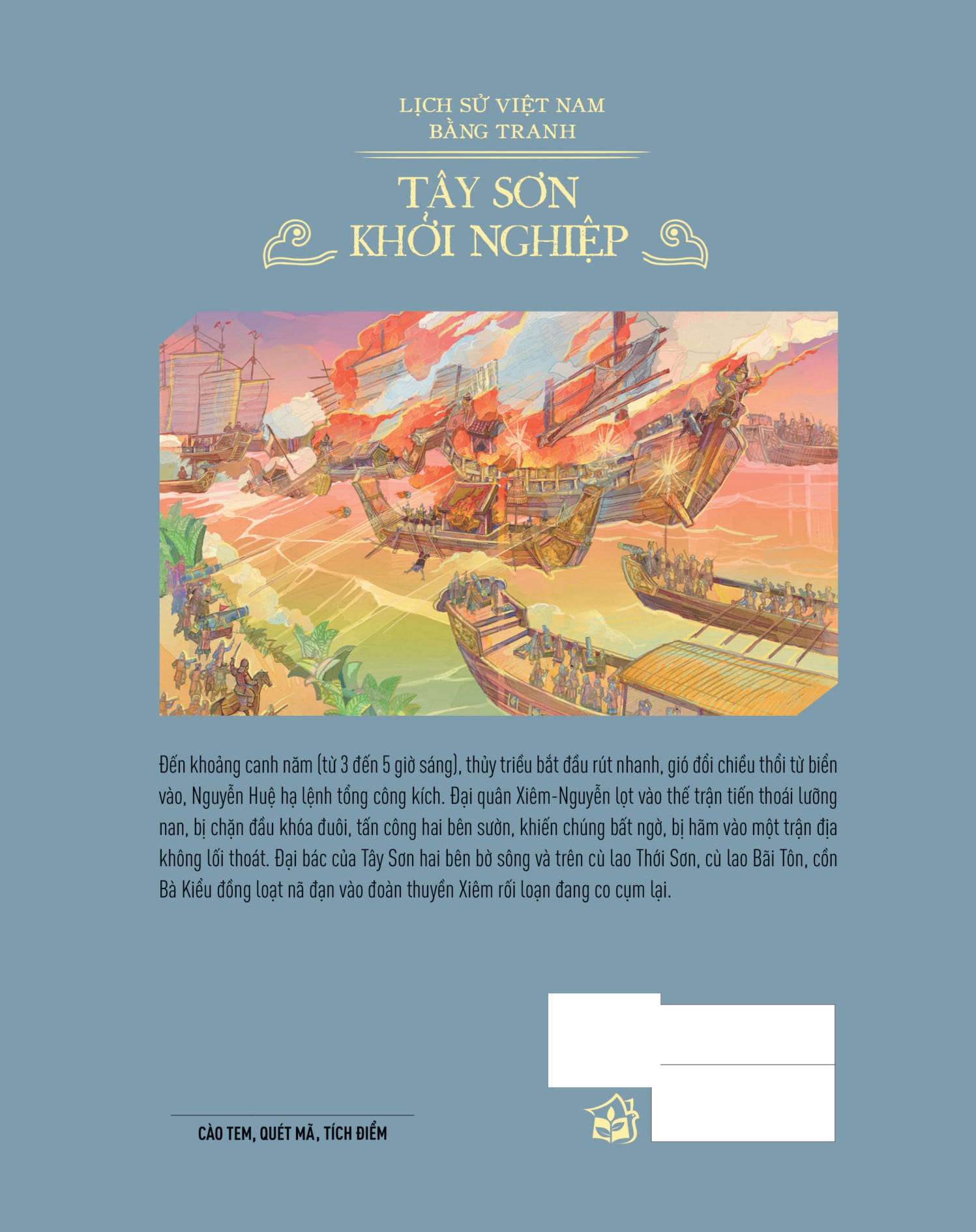 Lich Su Viet Nam Bang Tranh - Tay Son Khoi Nghiep - Ban Mau - Bia Cung - Ảnh 18