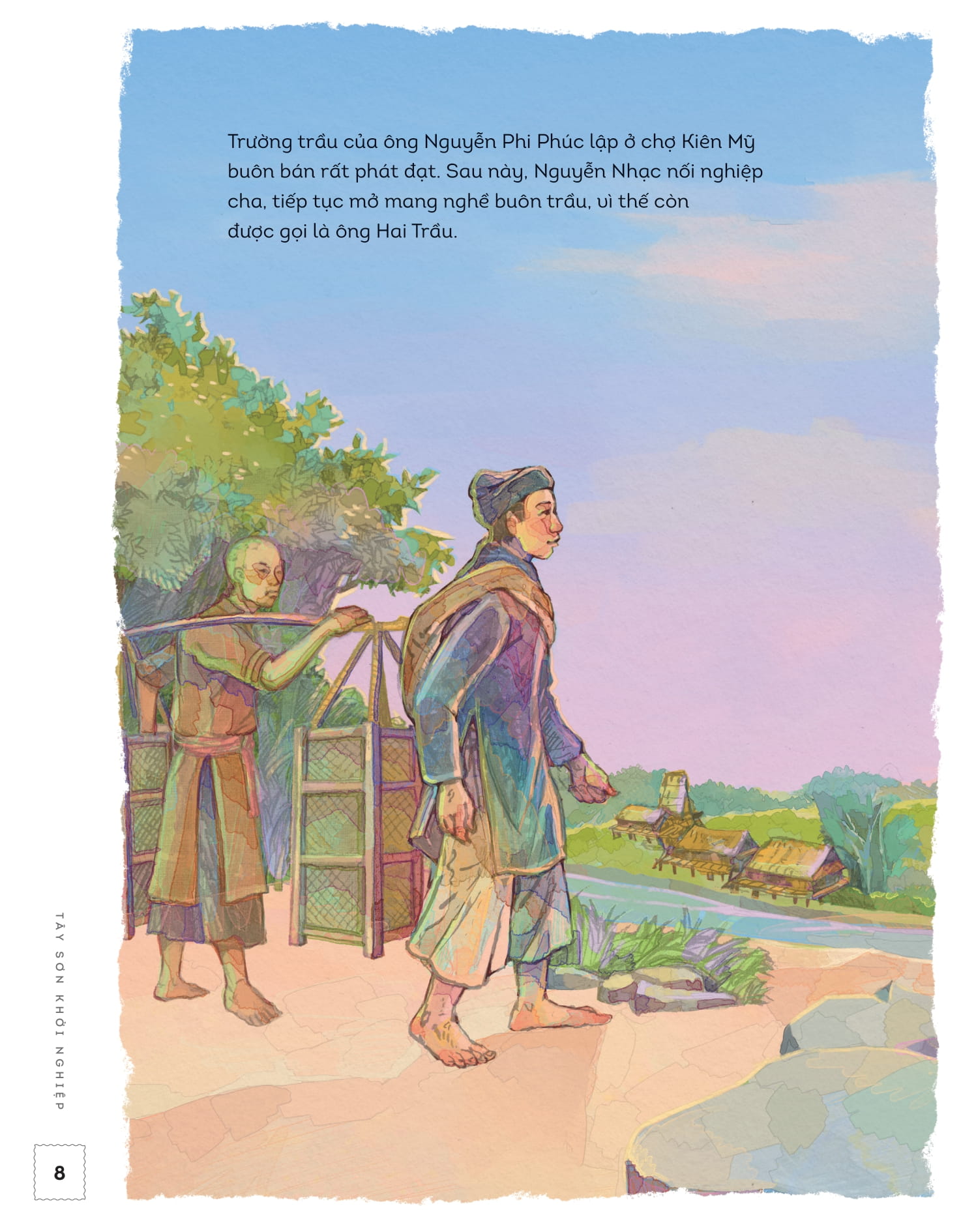 Lich Su Viet Nam Bang Tranh - Tay Son Khoi Nghiep - Ban Mau - Bia Cung - Ảnh 8