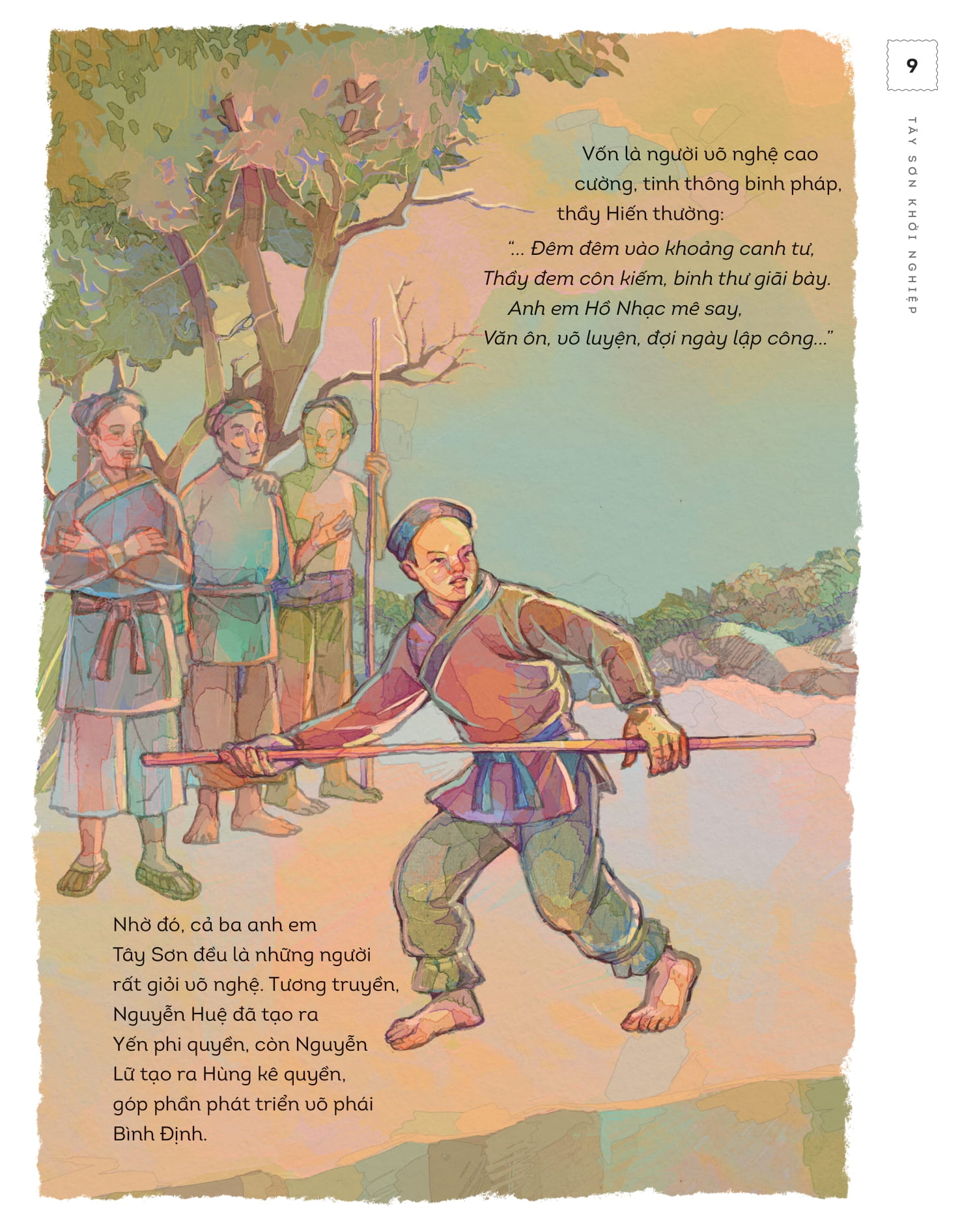 Lich Su Viet Nam Bang Tranh - Tay Son Khoi Nghiep - Ban Mau - Bia Cung - Ảnh 9