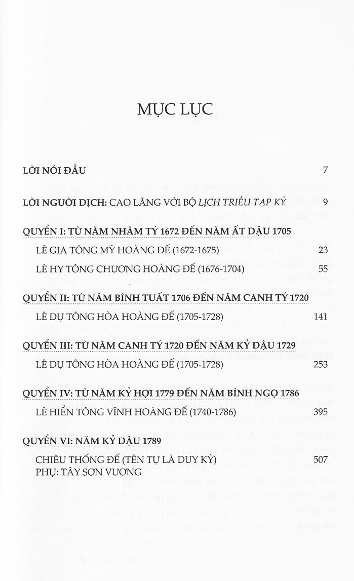 lịch triều tạp kỷ - Ảnh 3