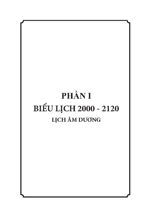 lịch vạn niên 2000-2120 - Ảnh 3