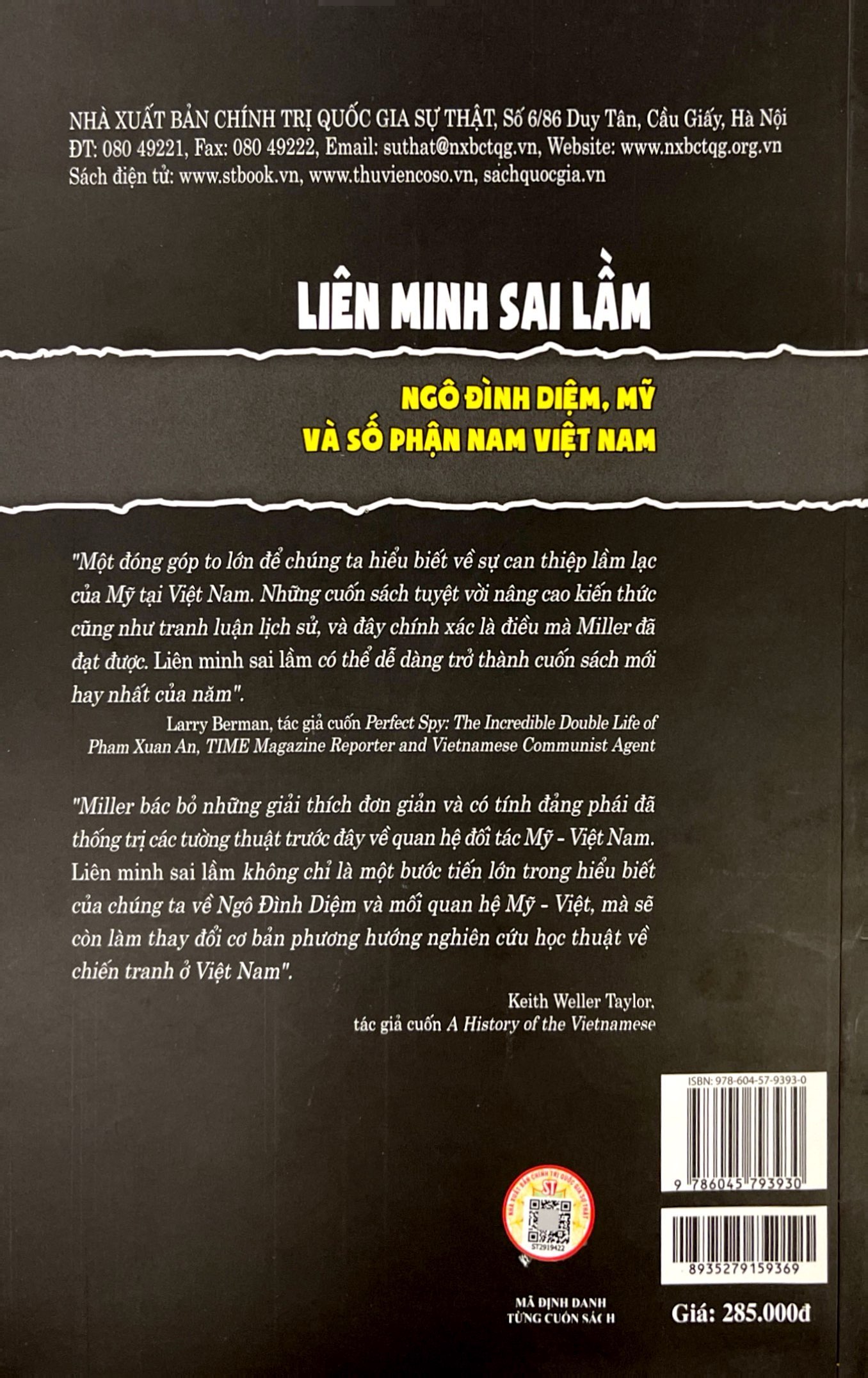 liên minh sai lầm - ngô đình diệm, mỹ và số phận nam việt nam - Ảnh 7