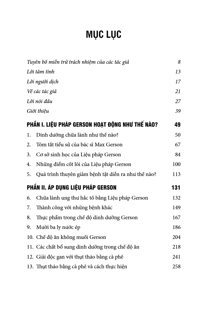 Liệu Pháp Gerson - Chương Trình Dinh Dưỡng Dành Cho Bệnh Nhân Ung Thư Và Các Căn Bệnh Khác - Ảnh 3