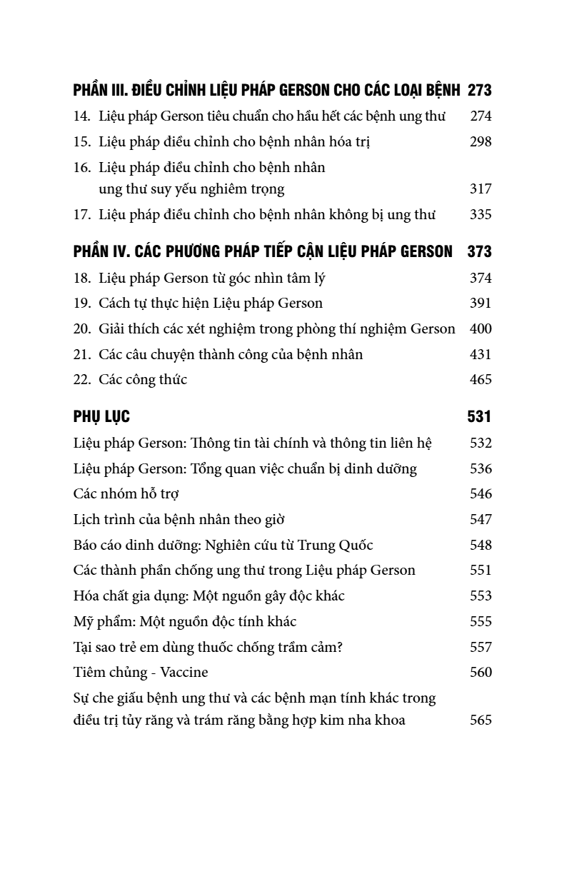 Liệu Pháp Gerson - Chương Trình Dinh Dưỡng Dành Cho Bệnh Nhân Ung Thư Và Các Căn Bệnh Khác - Ảnh 4