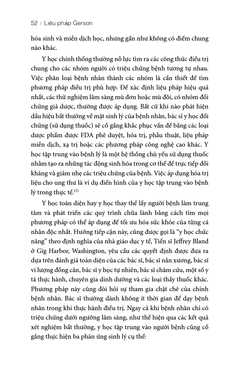 Liệu Pháp Gerson - Chương Trình Dinh Dưỡng Dành Cho Bệnh Nhân Ung Thư Và Các Căn Bệnh Khác - Ảnh 7
