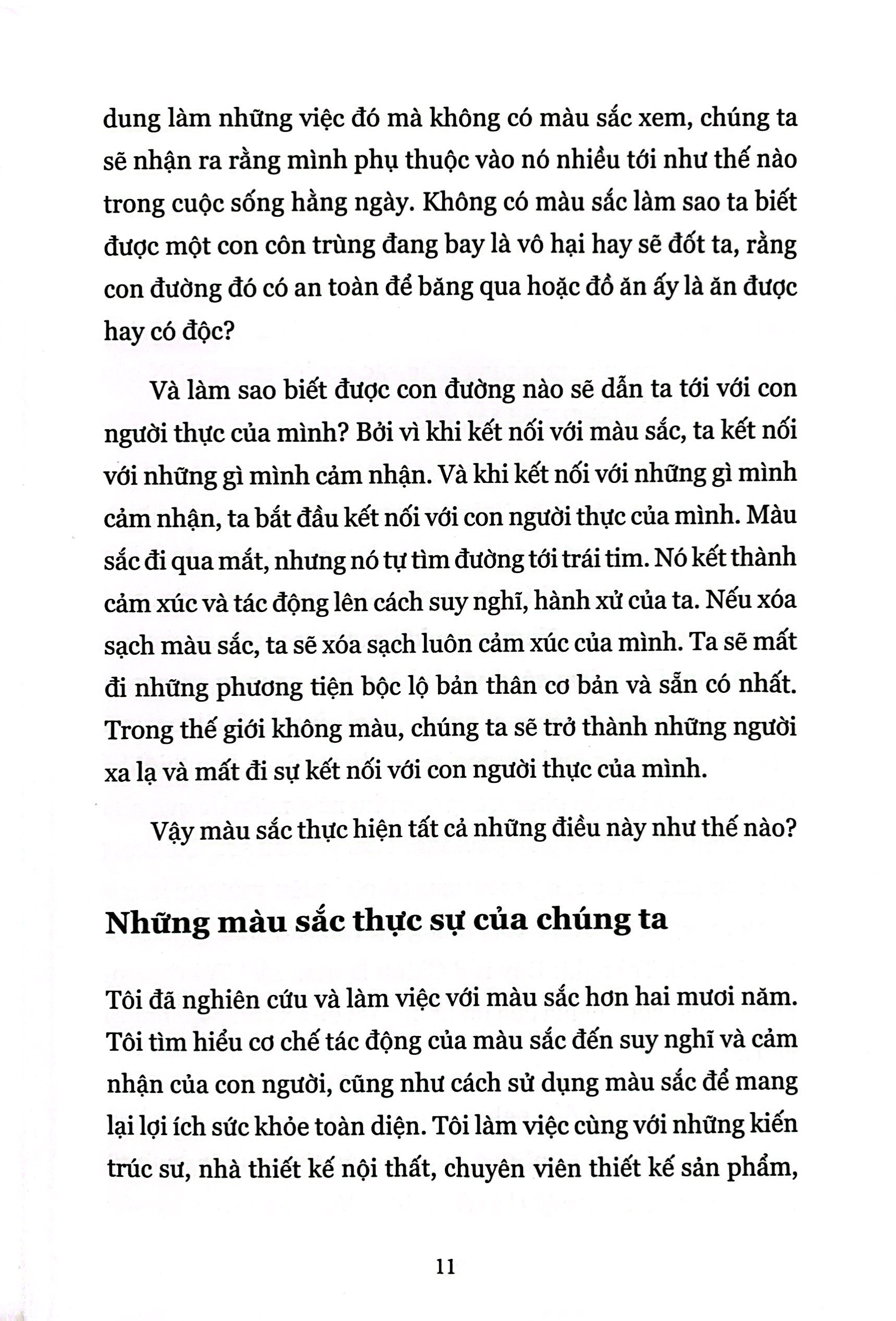 liệu pháp tâm lý - ứng dụng màu sắc để thay đổi cuộc sống (tái bản 2023) - Ảnh 7