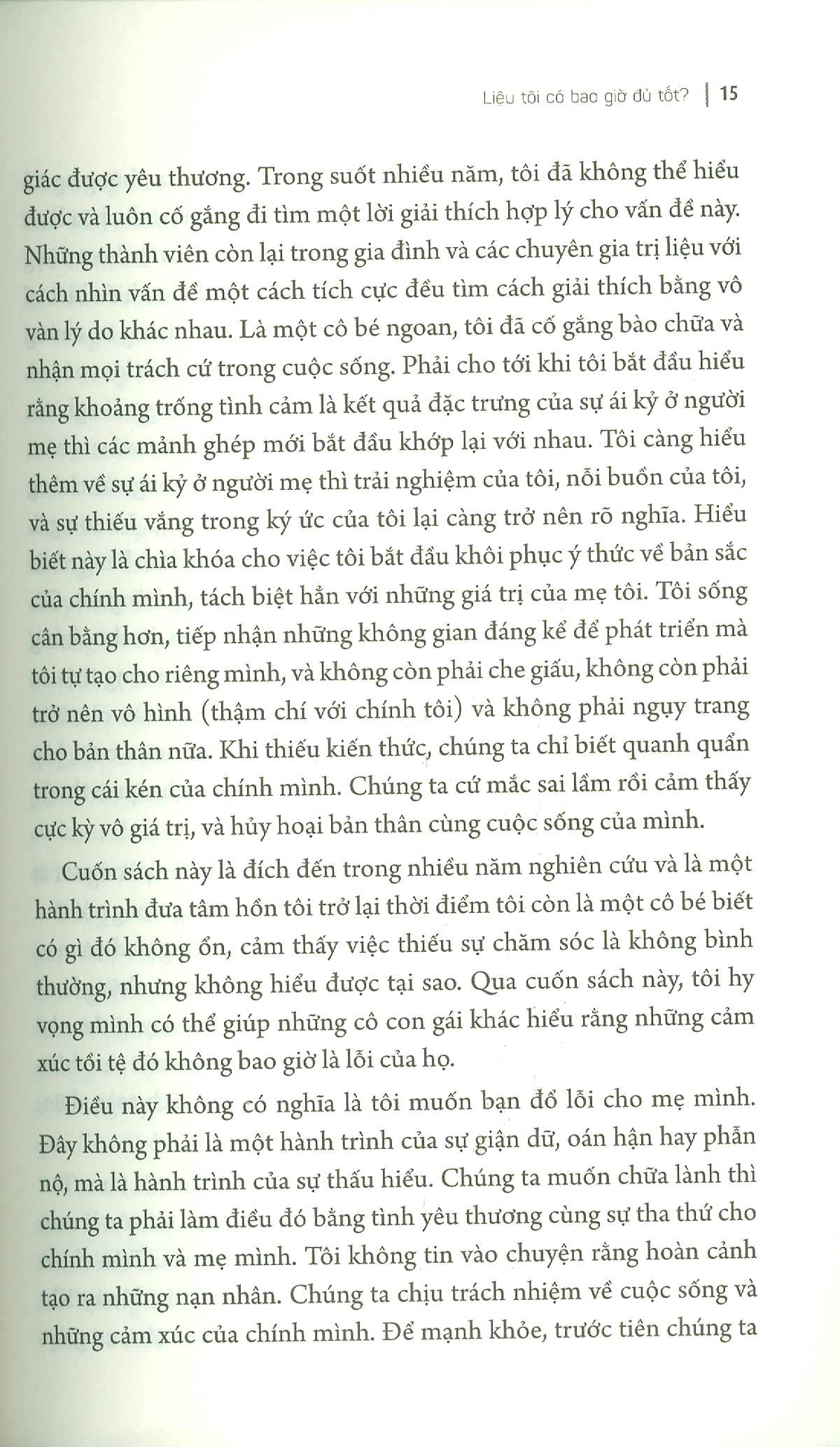 liệu tôi có bao giờ đủ tốt - phương thức chữa lành cho những cô con gái của người mẹ ái kỷ - Ảnh 7