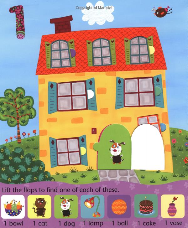 lif-the-flap counting book - Ảnh 10