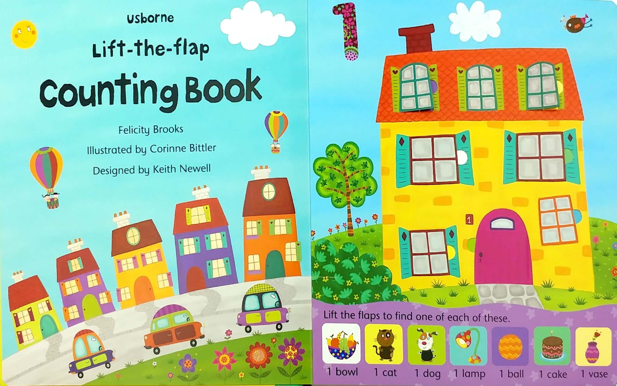 lif-the-flap counting book - Ảnh 2