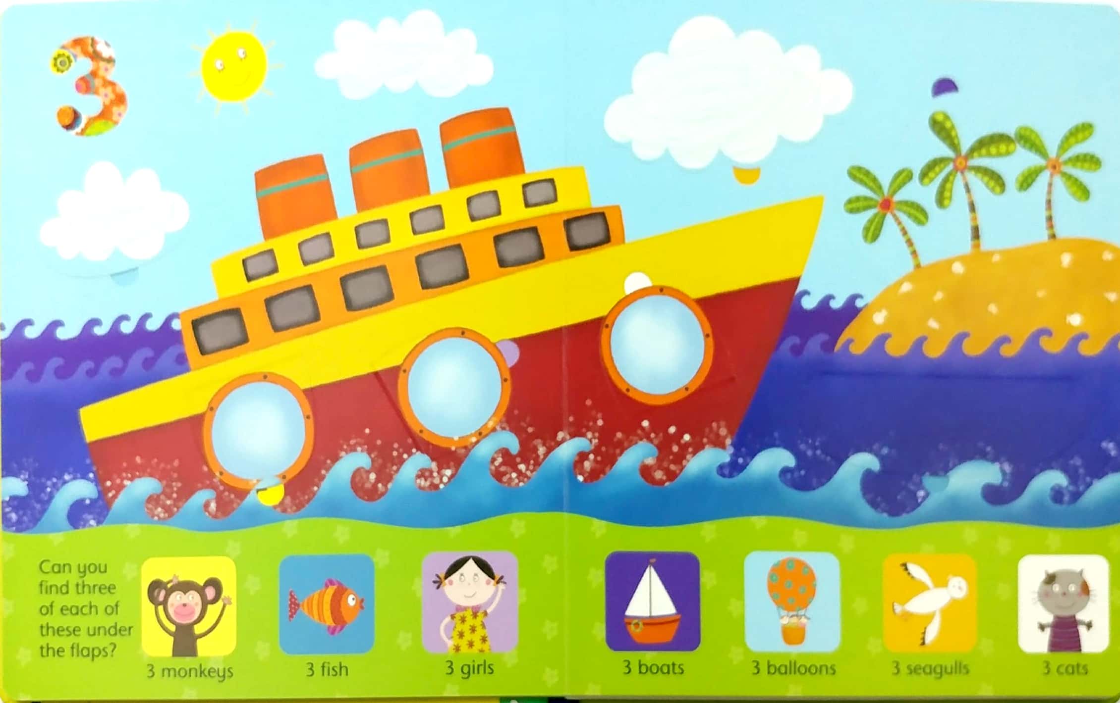 lif-the-flap counting book - Ảnh 4