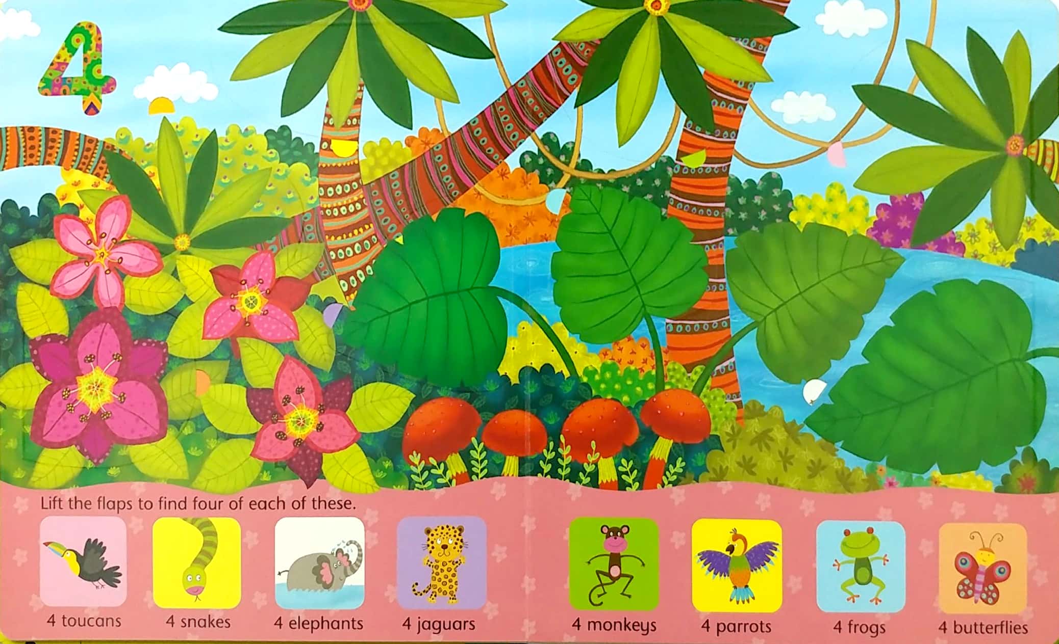 lif-the-flap counting book - Ảnh 5