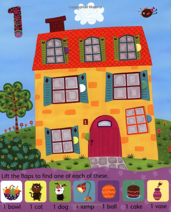 lif-the-flap counting book - Ảnh 9