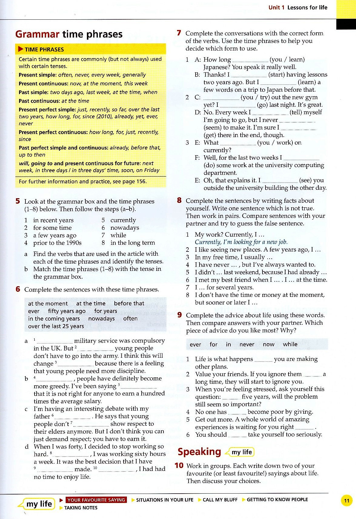 life bre advanced student's book with app code + my life online resource pack - Ảnh 3