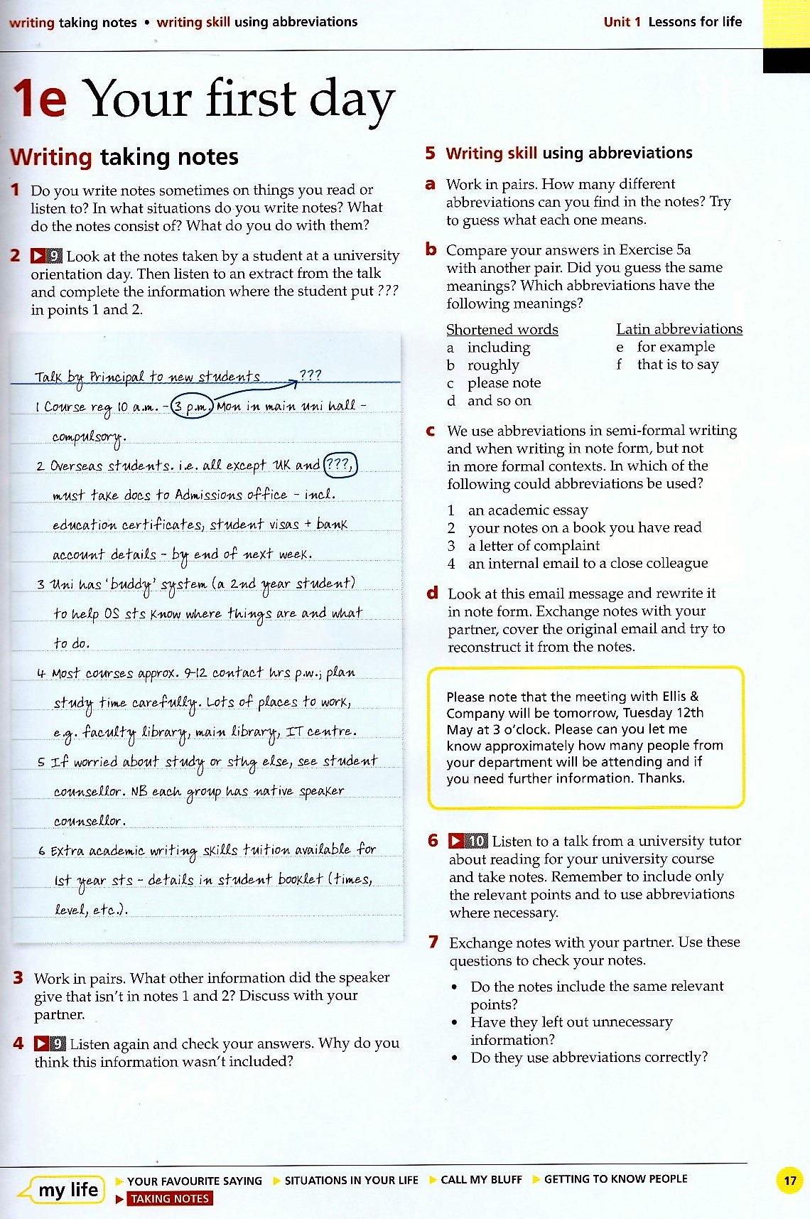 life bre advanced student's book with app code + my life online resource pack - Ảnh 9