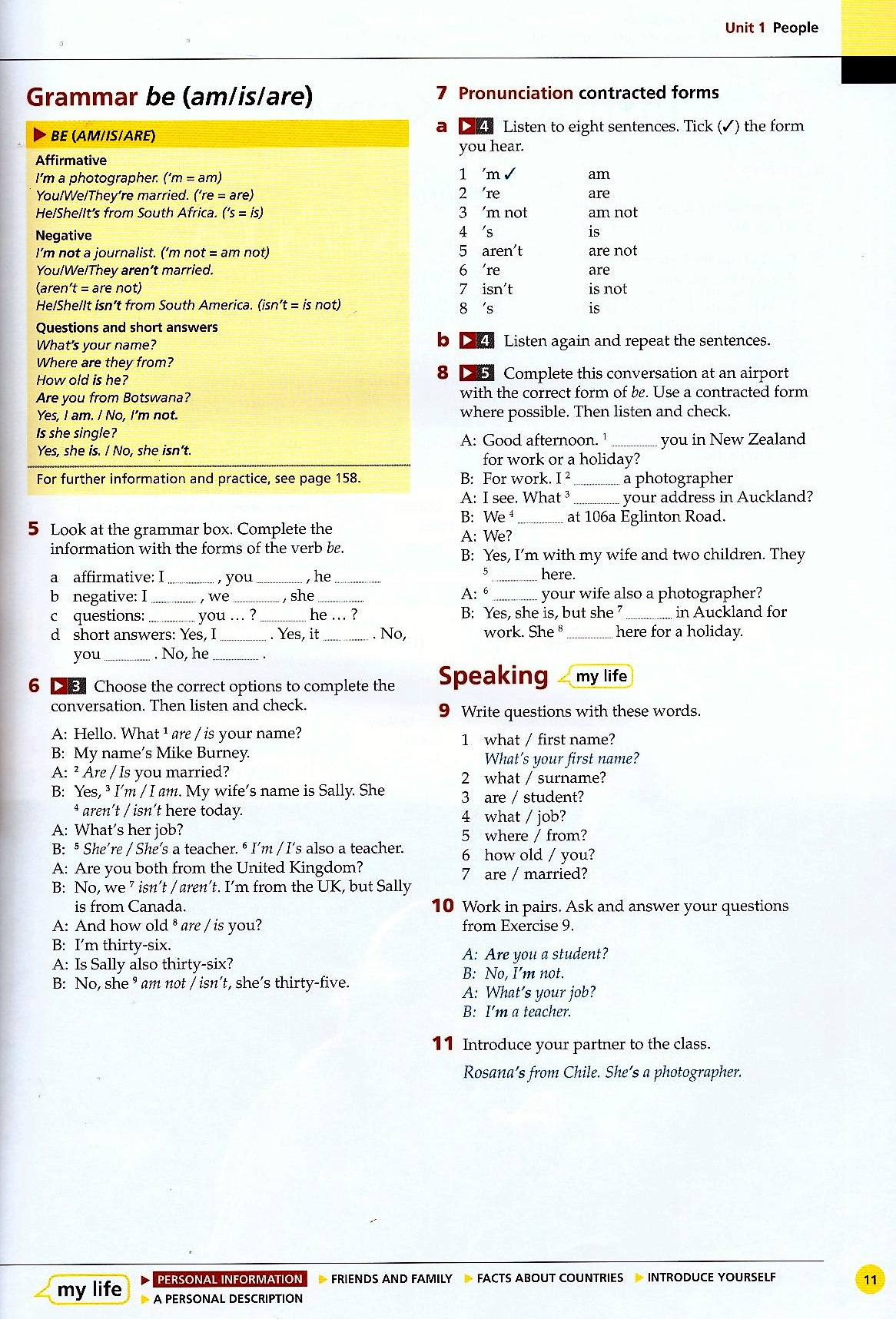 life bre elementary student's book with app code + my life online resource pack - Ảnh 3