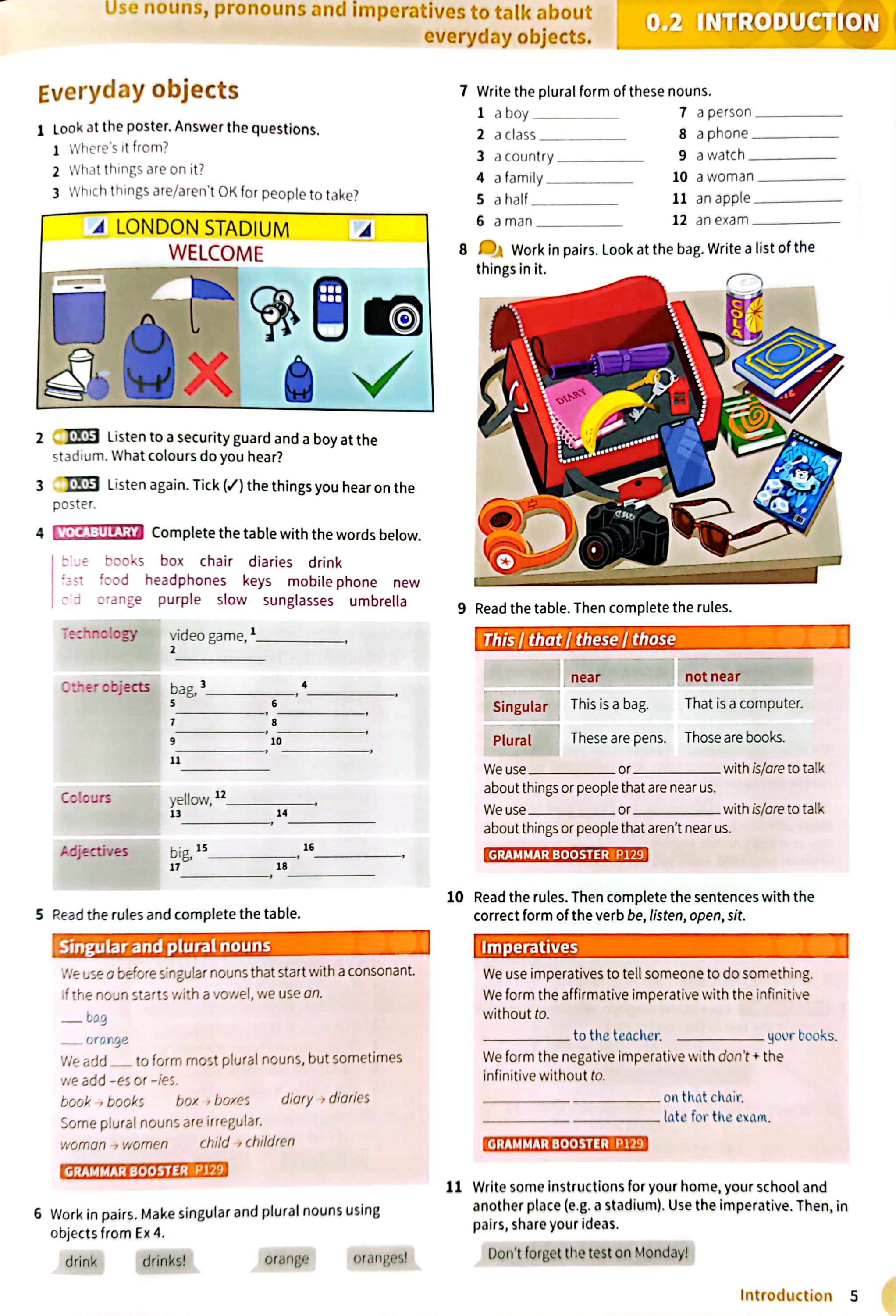 life vision student book with online practice a1/a2 elementary - Ảnh 6