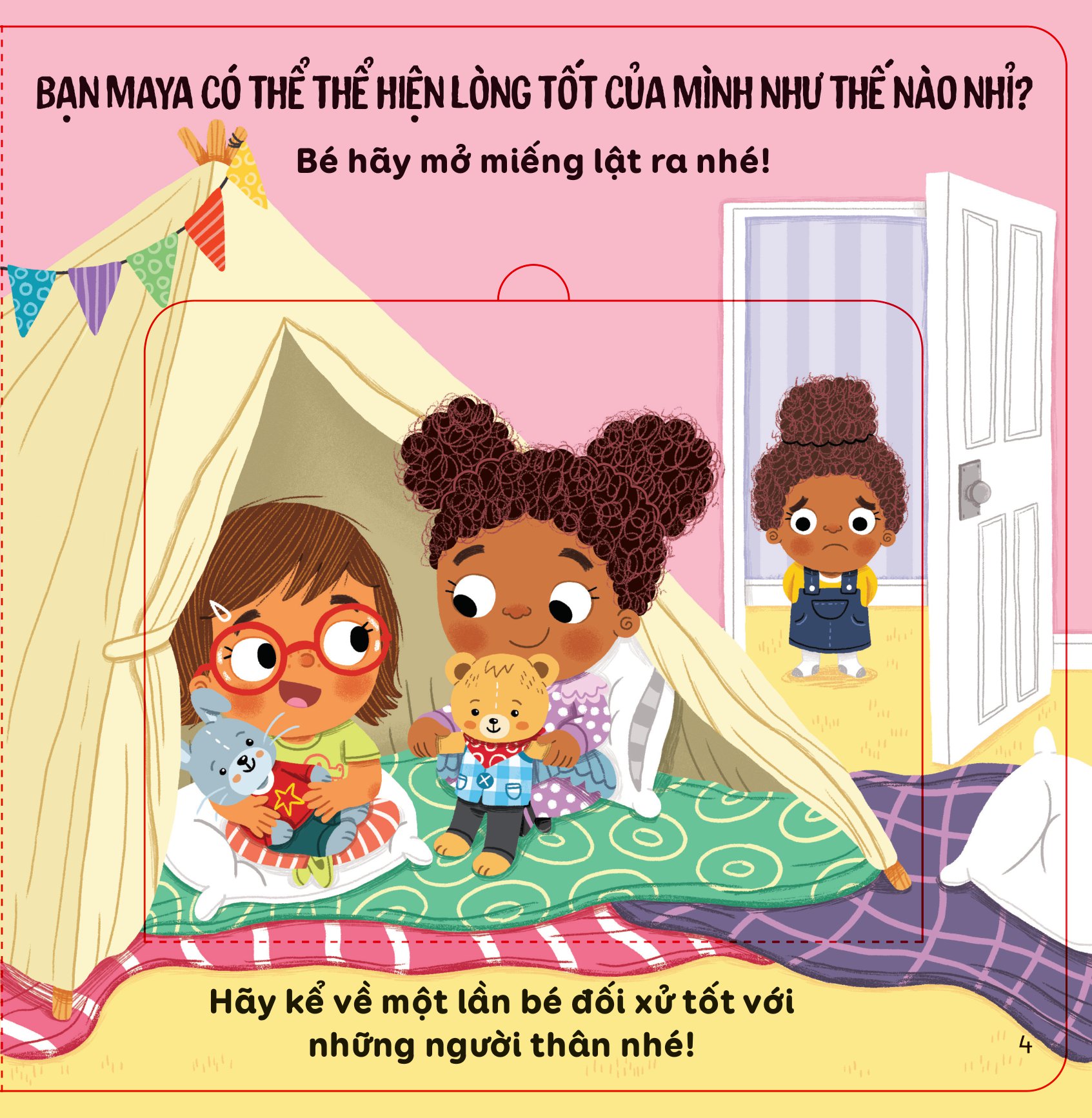 lift-the-flap - bé học cách yêu thương - bìa cứng - Ảnh 3