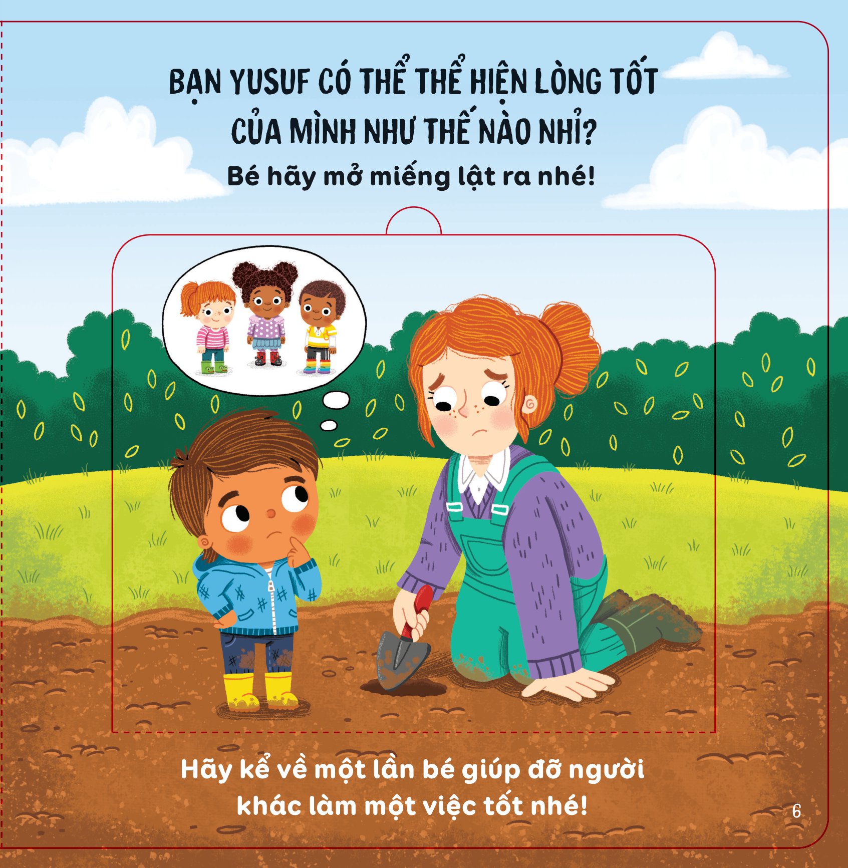 lift-the-flap - bé học cách yêu thương - bìa cứng - Ảnh 5