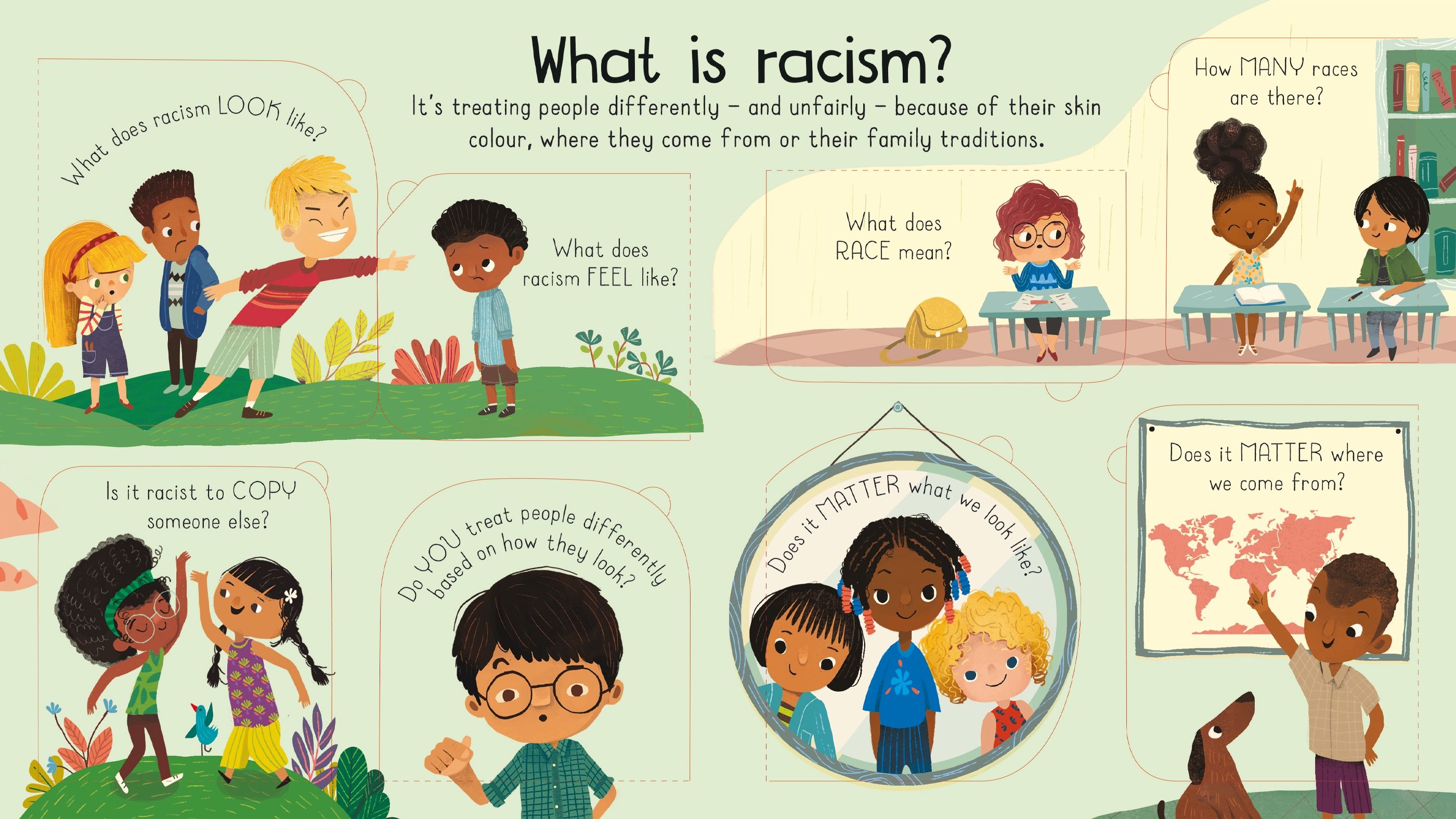 lift-the-flap first questions and answers: what is racism? - Ảnh 5