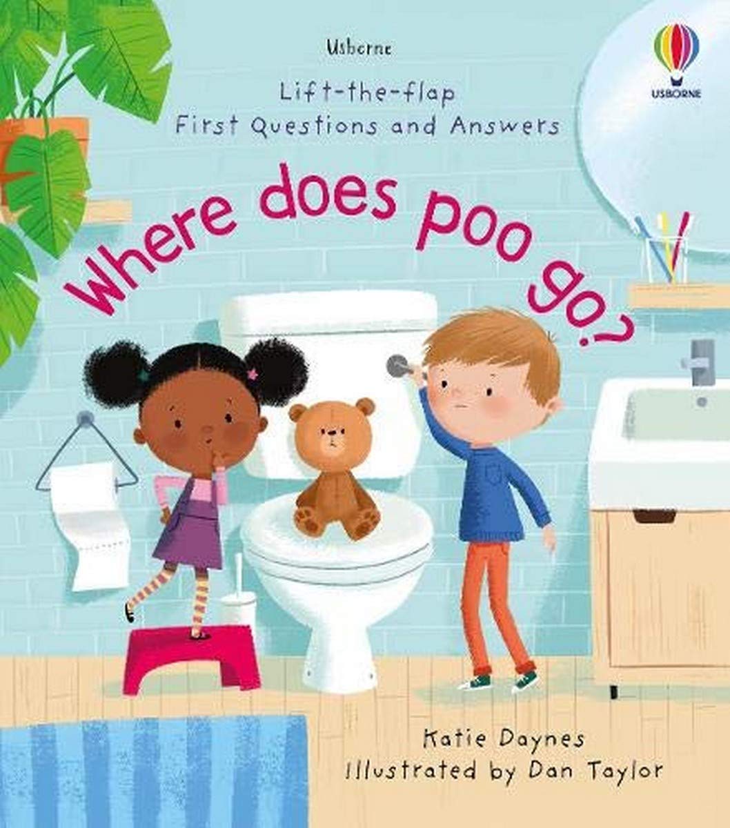 lift-the-flap first questions and answers where does poo go? - Ảnh 2