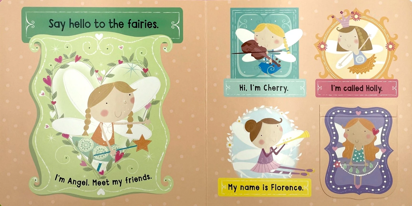 lift-the-flap friends fairy - Ảnh 3