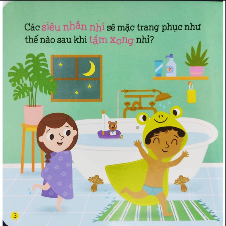 lift-the-flap - lật mở khám phá - bé ngăn nắp, đi ngủ đúng giờ - Ảnh 4