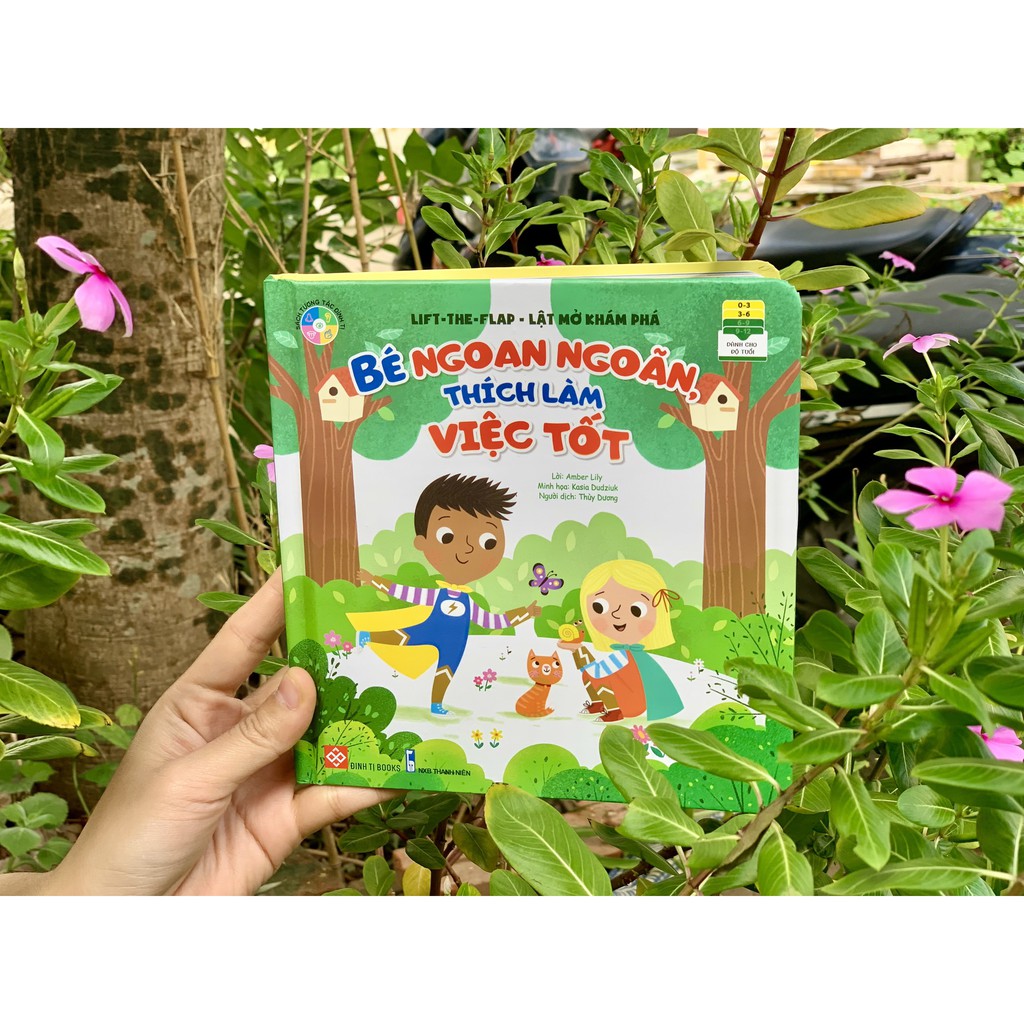 lift-the-flap - lật mở khám phá - bé ngoan ngoãn, thích làm việc tốt - Ảnh 3