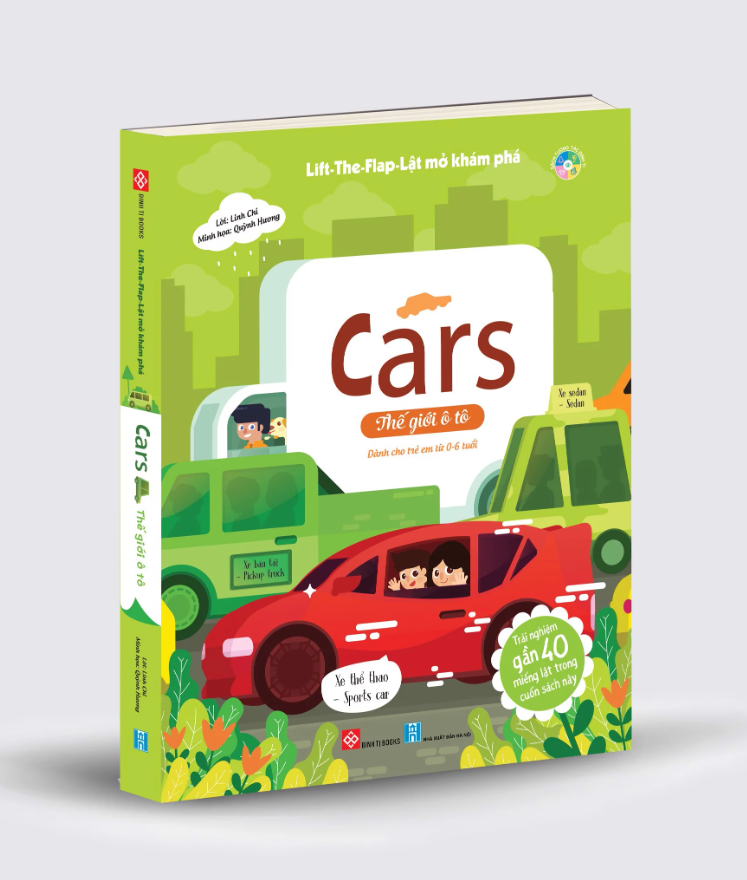 lift-the-flap-lật mở khám phá - cars - thế giới ô tô - Ảnh 2