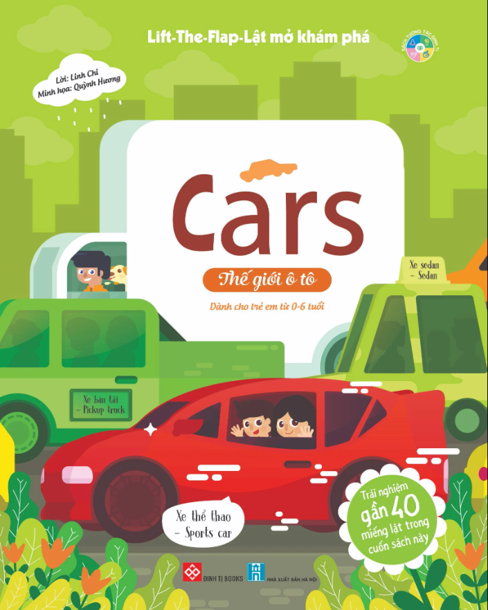 lift-the-flap-lật mở khám phá - cars - thế giới ô tô - Ảnh 3