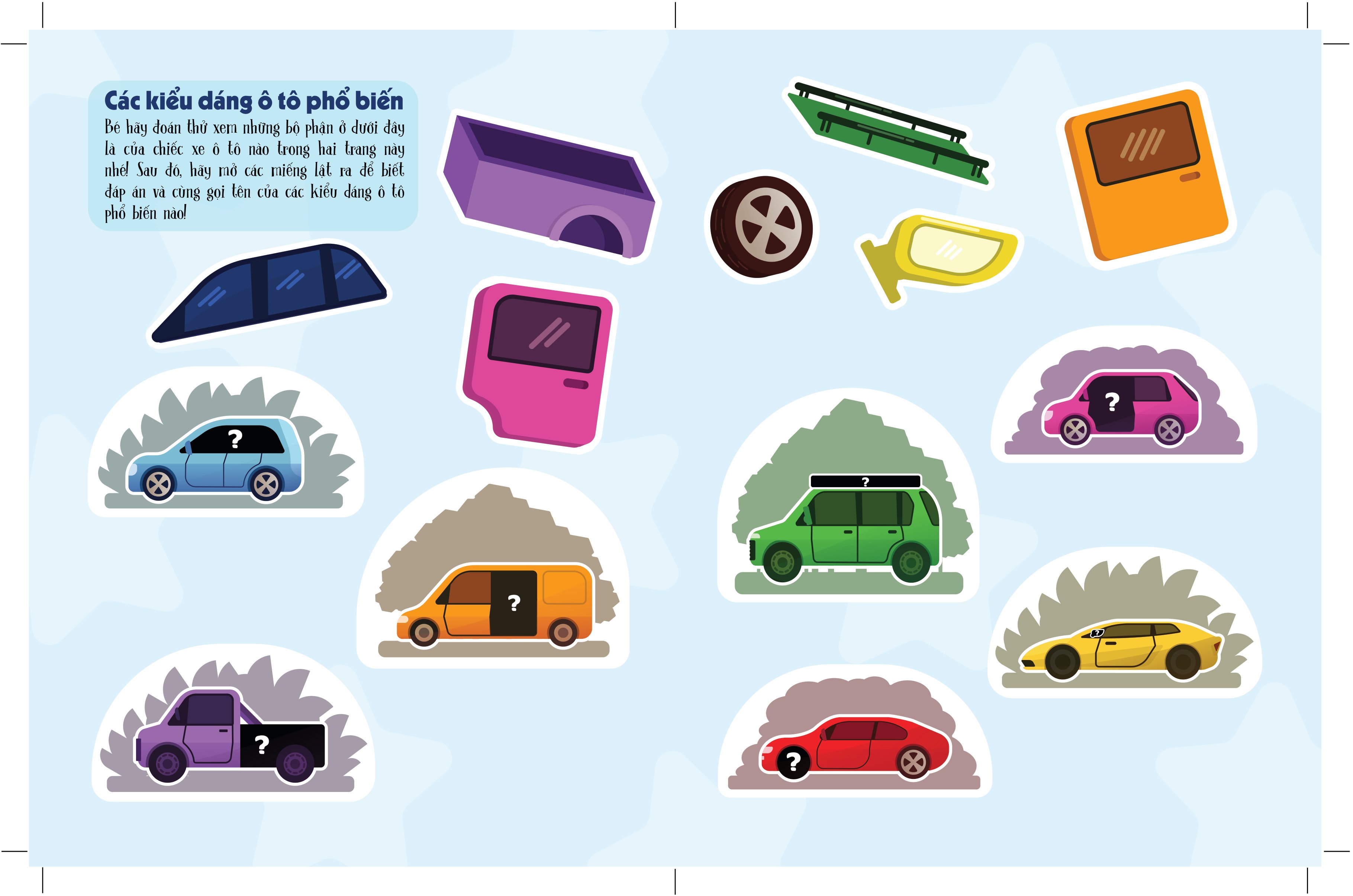 lift-the-flap-lật mở khám phá - cars - thế giới ô tô - Ảnh 4