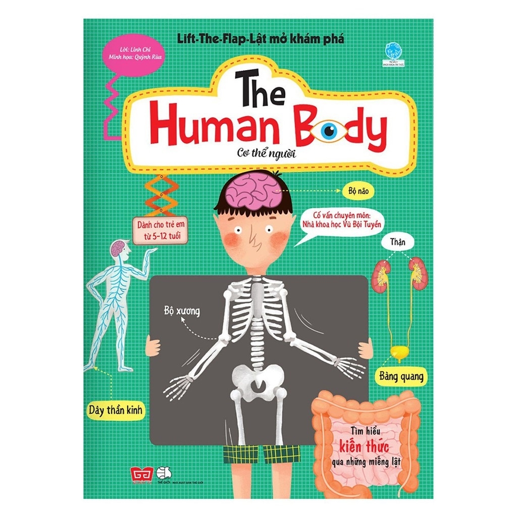 lift-the-flap-lật mở khám phá - cơ thể người (dành cho trẻ em từ 5-12 tuổi) - Ảnh 4