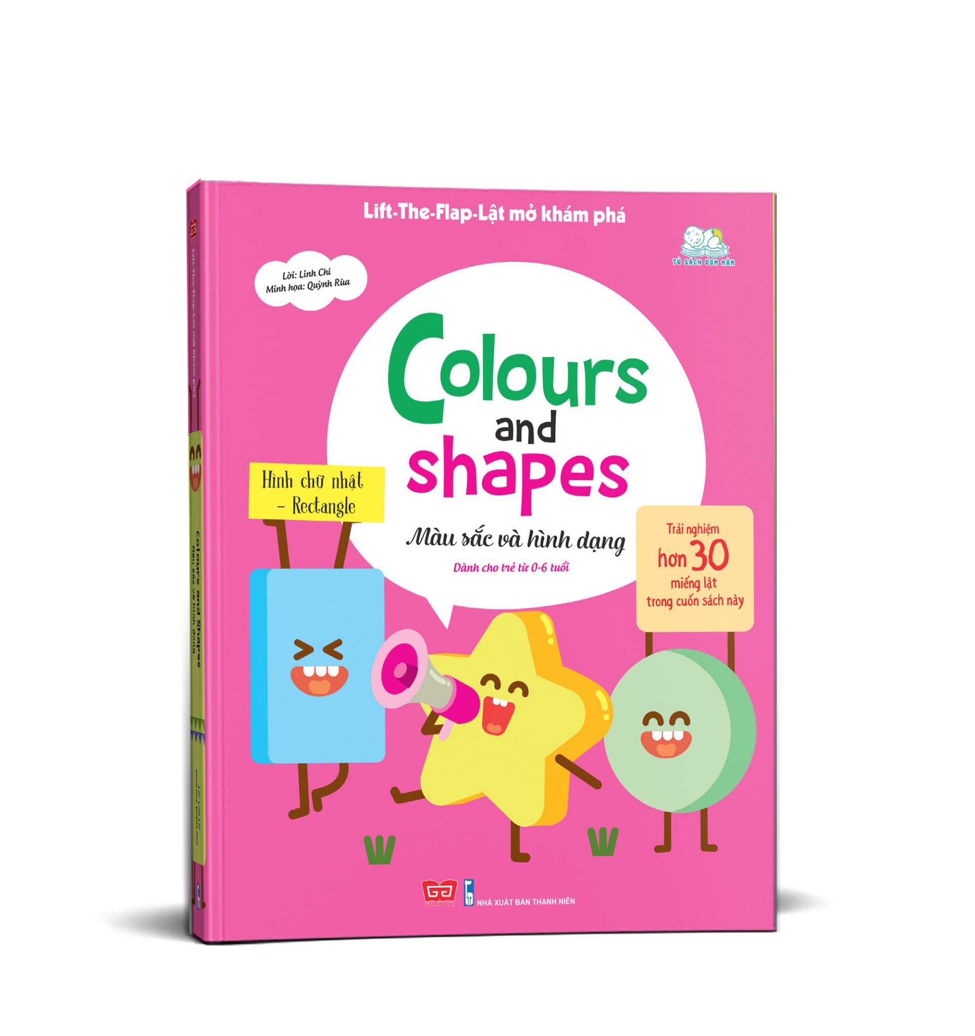 lift-the-flap - lật mở khám phá - colours and shapes - màu sắc và hình dạng - Ảnh 2
