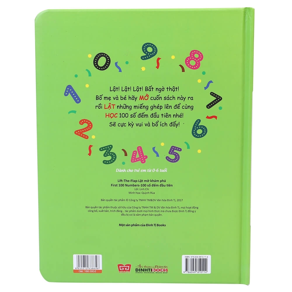 lift-the-flap-lật mở khám phá - first 100 numbers - 100 số đếm đầu tiên - Ảnh 5