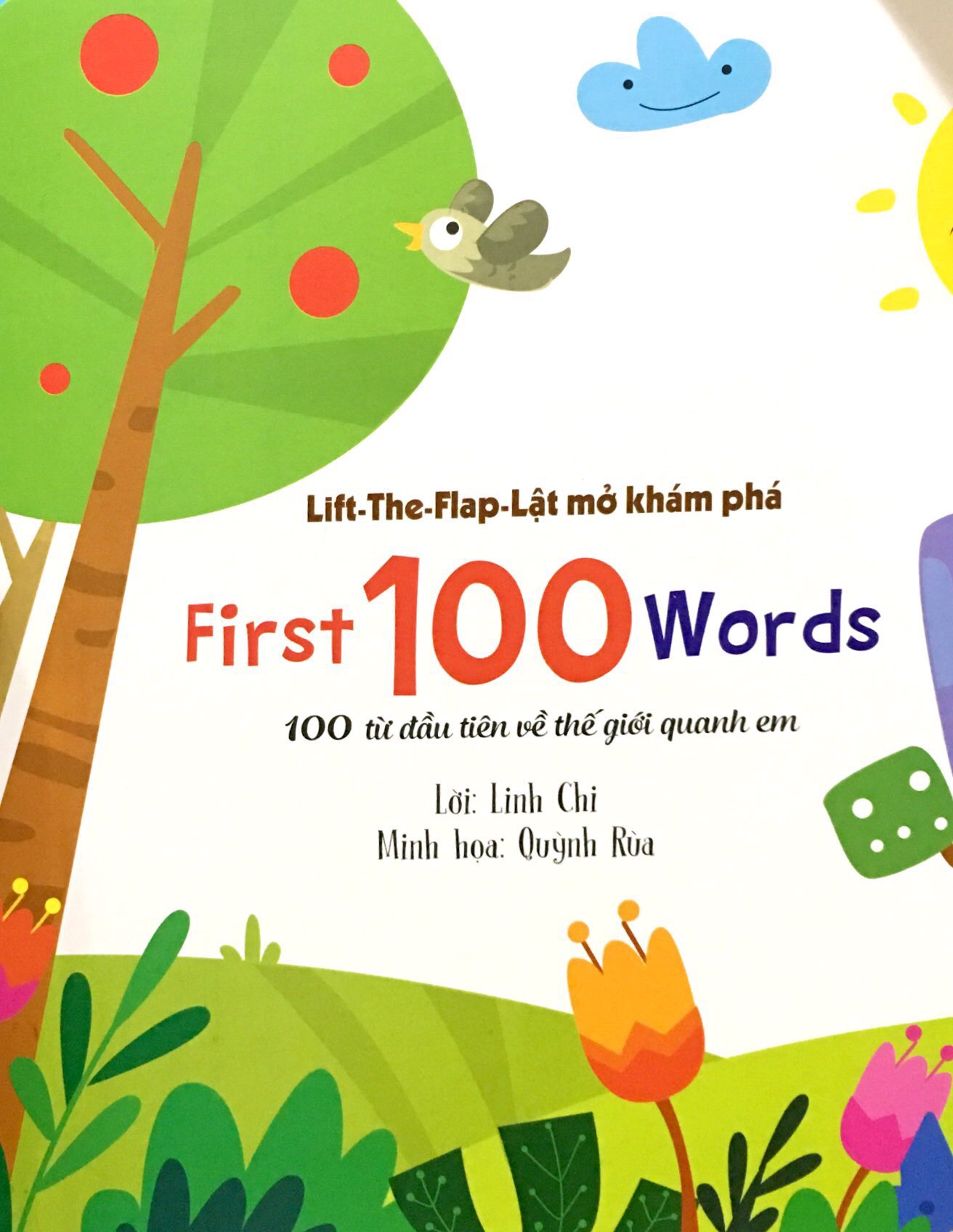 lift - the - flap - lật mở khám phá - first 100 word - 100 từ đầu tiên về thế giới quanh em (tái bản 2018) - Ảnh 3