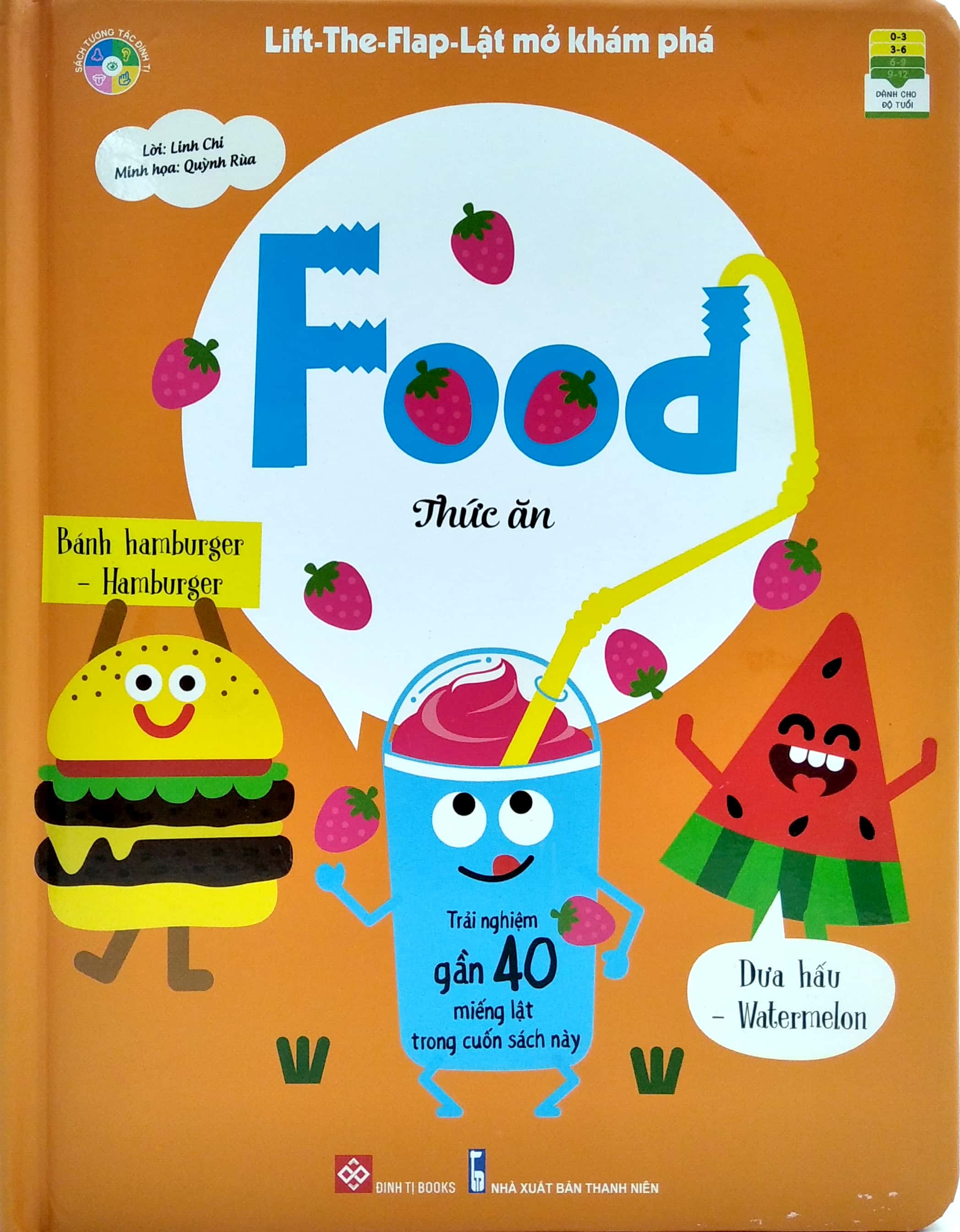 lift-the-flap - lật mở khám phá - food - thức ăn - Ảnh 2