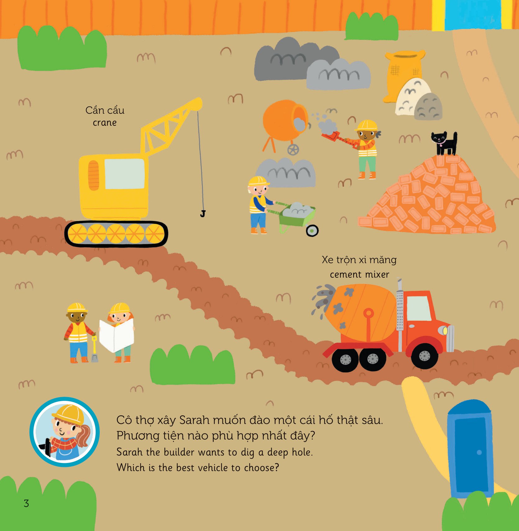 lift the flap - lật mở khám phá - lớn lên bé sẽ làm gì? - what will you do when you grow up? - Ảnh 9