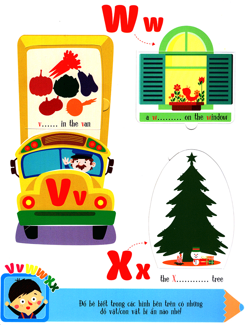lift-the-flap-lật mở khám phá - my abc - bảng chữ cái tiếng anh cho bé (tái bản 2018) - Ảnh 11