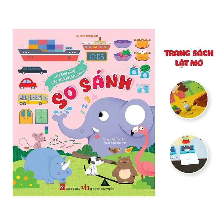 lift the flap - lật mở khám phá - so sánh - Ảnh 2