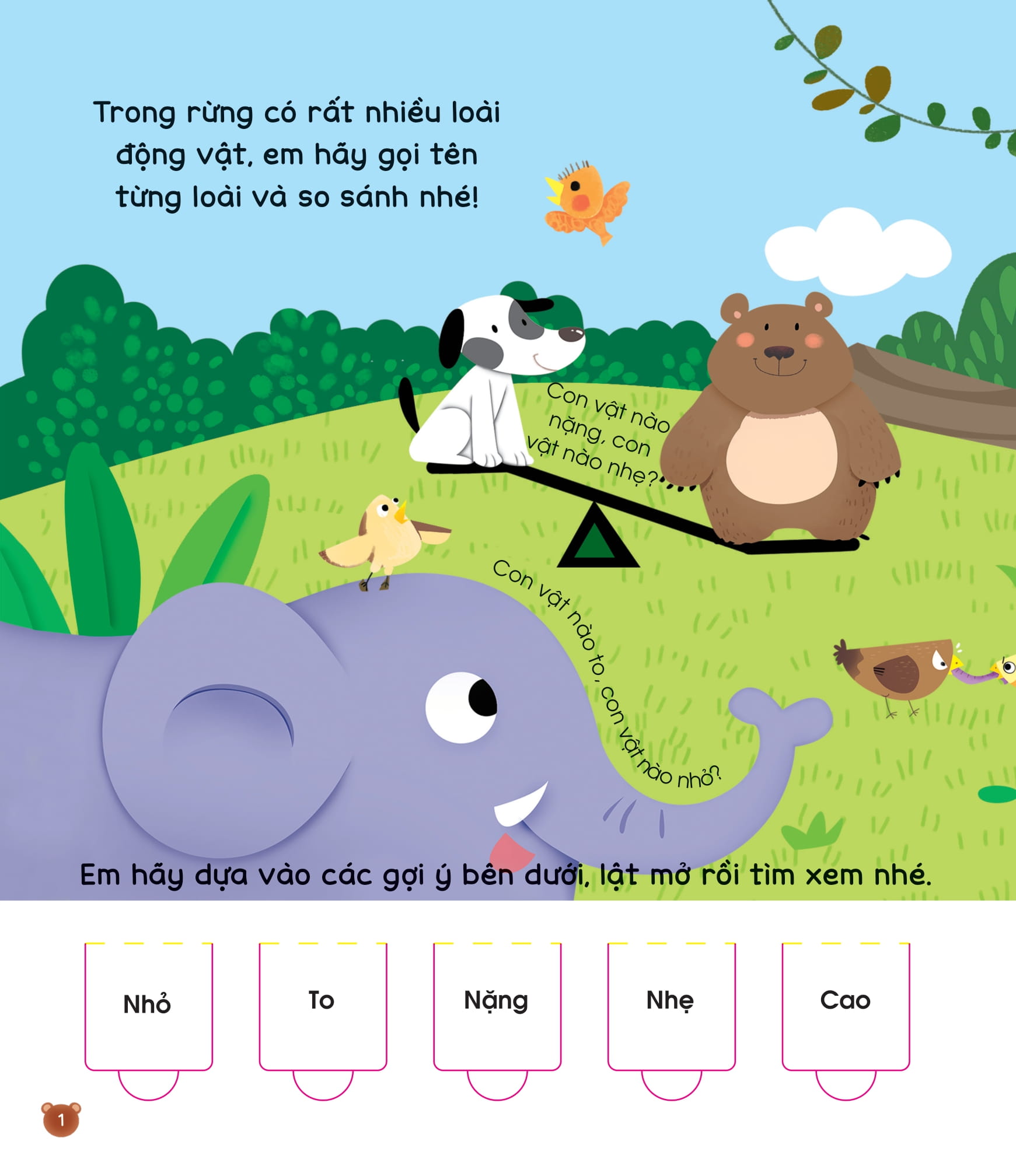 lift the flap - lật mở khám phá - so sánh - Ảnh 3