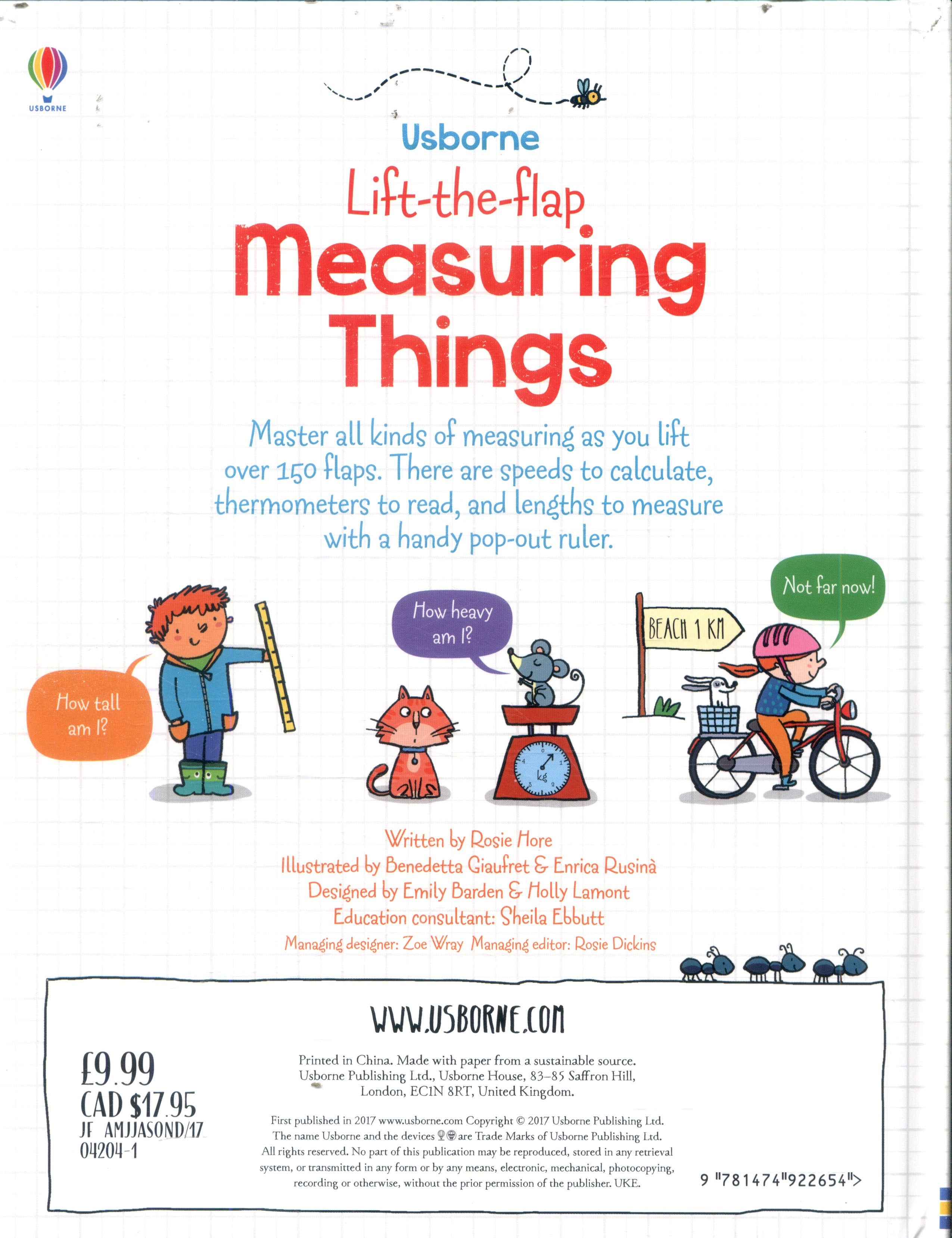 lift the flap - measuring things - Ảnh 7
