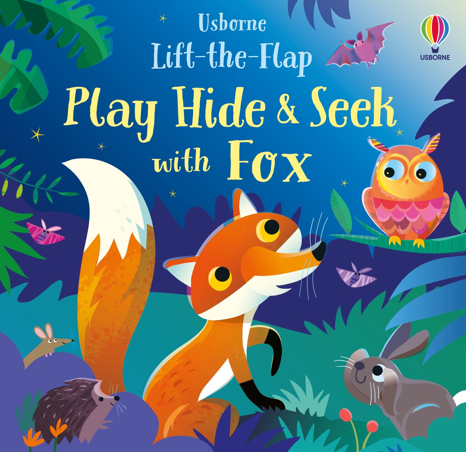 lift-the-flap play hide & seek with fox - Ảnh 3