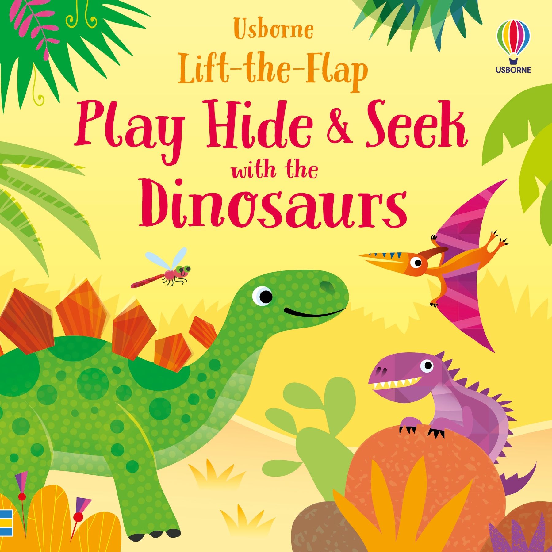 lift-the-flap play hide & seek with the dinosaurs - Ảnh 3