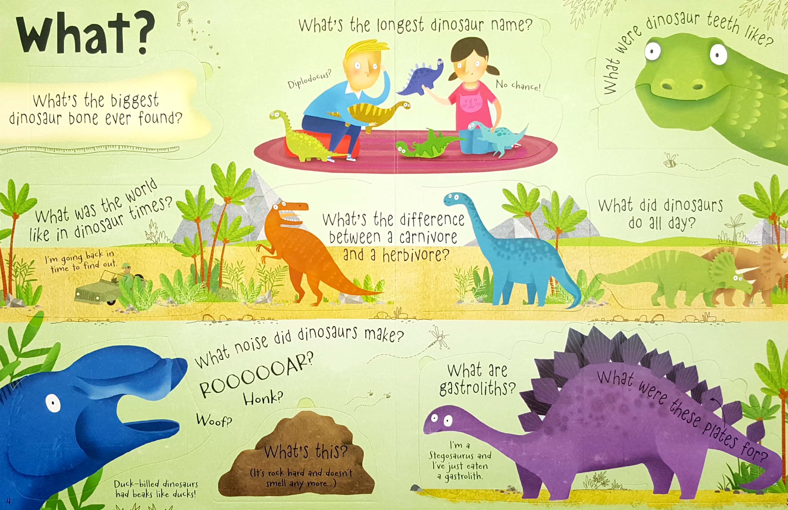 lift-the-flap questions and answers about dinosaurs - Ảnh 6