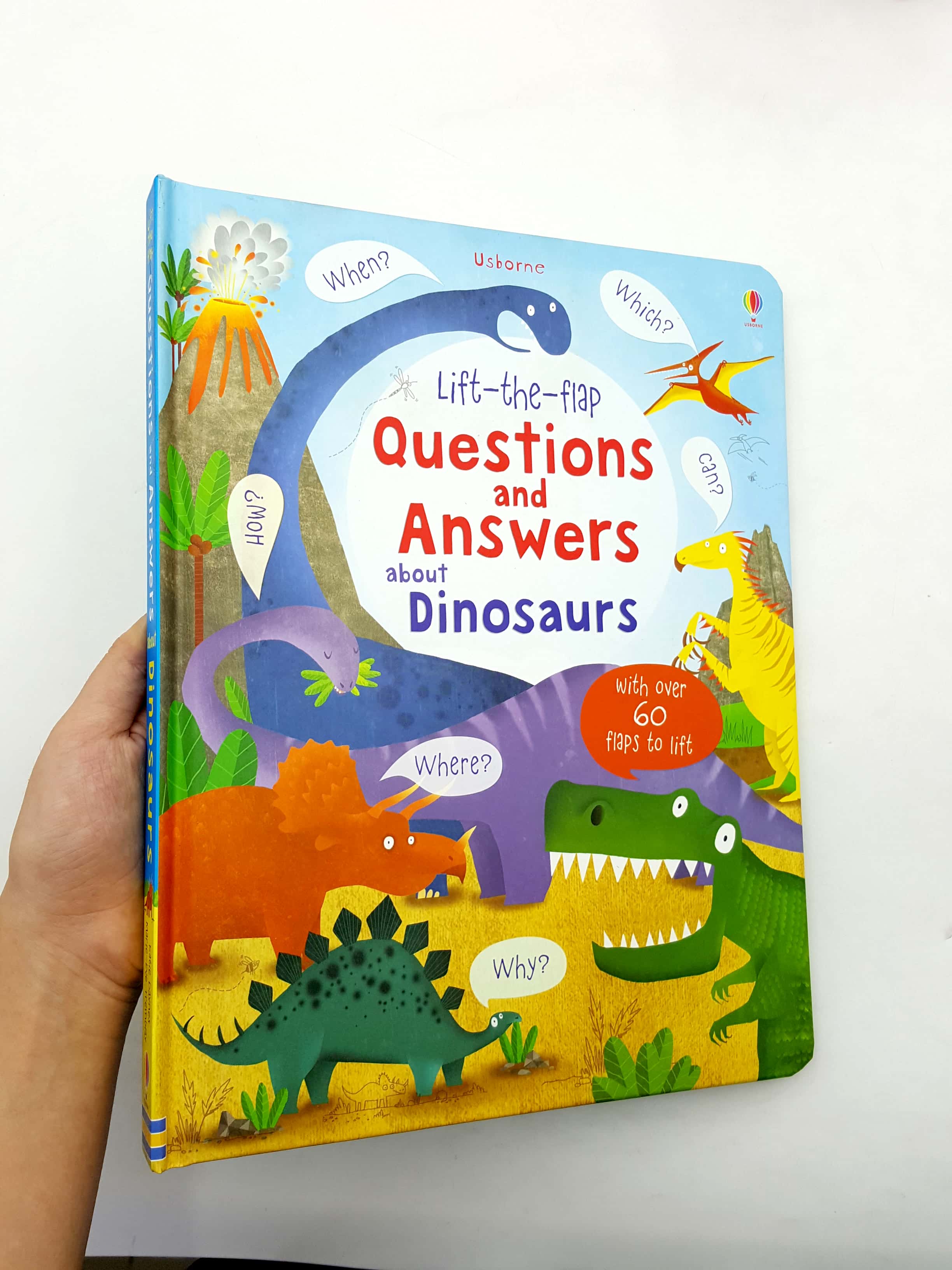 lift-the-flap questions and answers about dinosaurs - Ảnh 8
